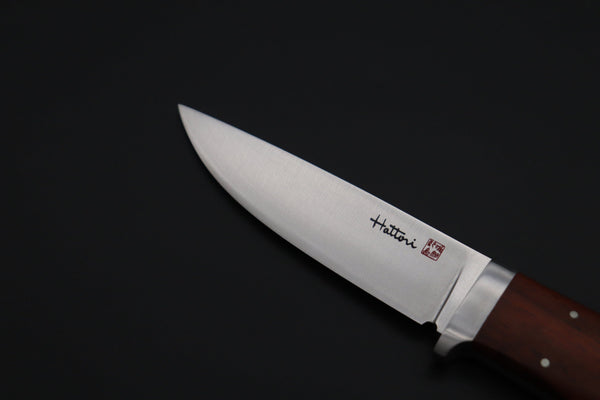 Hattori HT-70CF Urbane Hunters (Cocobolo Wood Handle) - japaneseknifedirect.mom