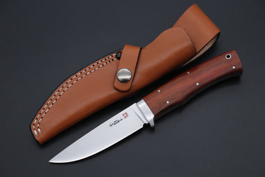 Hattori HT-70CF Urbane Hunters (Cocobolo Wood Handle) - japaneseknifedirect.mom