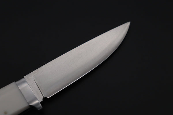 Hattori HT-70DF Urbane Hunters (Dupont White Corian Handle) - japaneseknifedirect.mom