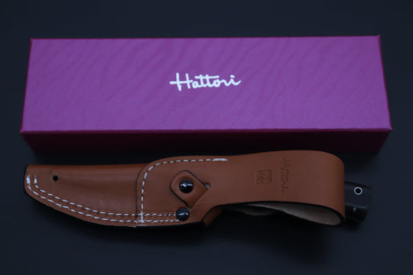 Hattori HT-70EF Urbane Hunters (Ebony Wood Handle) - japaneseknifedirect.mom