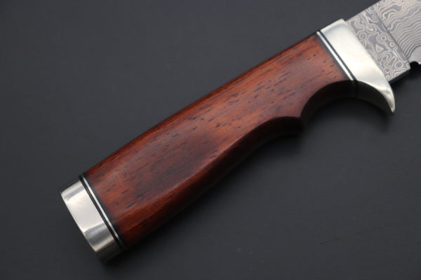 Hattori KD30-104 Cowry X Damascus Perfect Hunter - japaneseknifedirect.mom