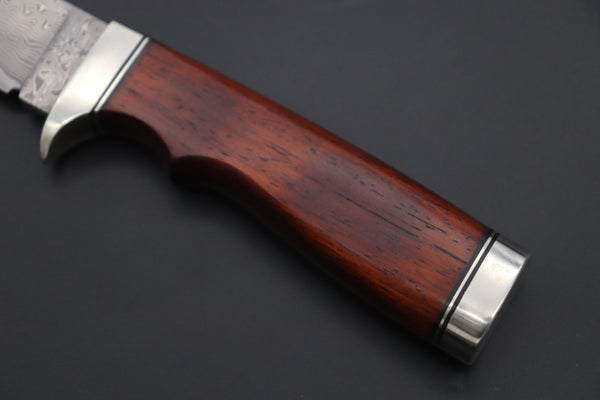 Hattori KD30-104 Cowry X Damascus Perfect Hunter - japaneseknifedirect.mom