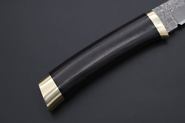 Hattori KD30-3717  Cowry X Damascus Tanto - japaneseknifedirect.mom