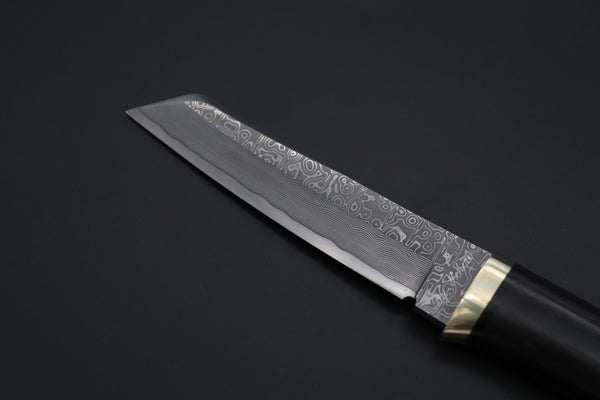 Hattori KD30-3717  Cowry X Damascus Tanto - japaneseknifedirect.mom