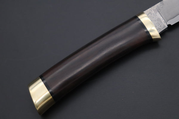 Hattori KD30-3718  Cowry X Damascus Classic Utility Hunter - japaneseknifedirect.mom