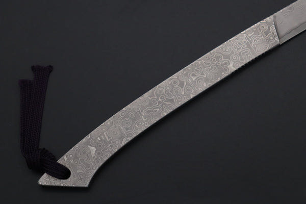 Hattori KD30-AJIME-1 Cowry X Damascus Little Utility - japaneseknifedirect.mom