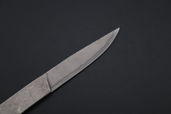 Hattori KD30-AJIME-1 Cowry X Damascus Little Utility - japaneseknifedirect.mom