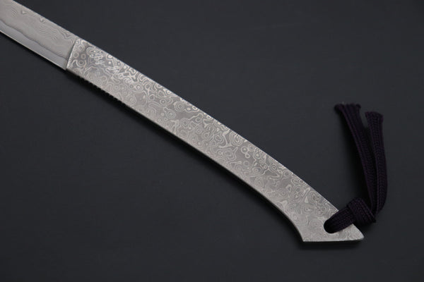 Hattori KD30-AJIME-1 Cowry X Damascus Little Utility - japaneseknifedirect.mom