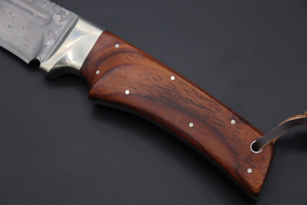 Hattori KD30-雅MIYABI (Cowry X Damascus Ultimate Edition, Cocobolowood Handle, KD30雅C) - japaneseknifedirect.mom