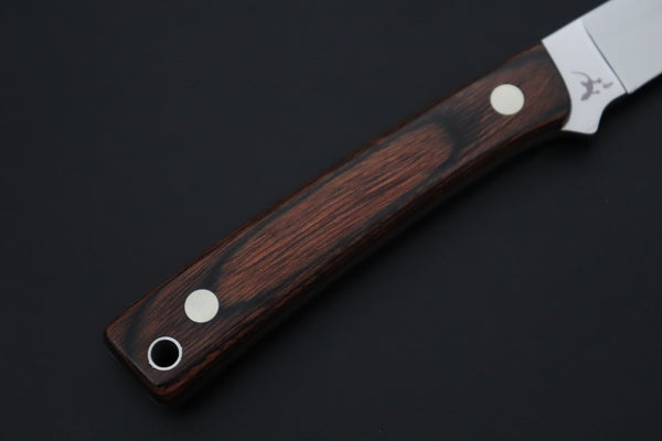 Hattori 傘 SAN-GECKO Last Solid VG-10 Limited Edition GECKO-38 #845 Natural Little Hunter (Mahogany Wood Handle)
