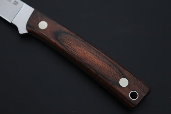Hattori 傘 SAN-GECKO Last Solid VG-10 Limited Edition GECKO-38 #845 Natural Little Hunter (Mahogany Wood Handle)