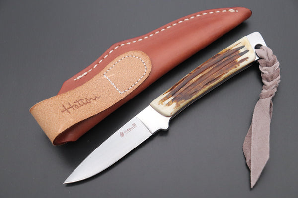 Hattori 傘 SAN-GECKO Limited Edition GECKO-19C Little Stag Custom Hunter (Stag Handle)
