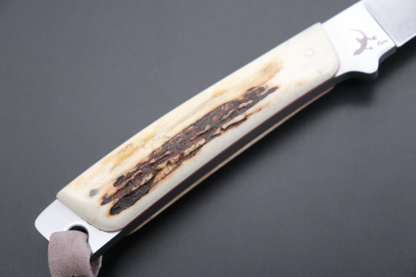 Hattori 傘 SAN-GECKO Limited Edition GECKO-19E Little Stag Custom Hunter (Stag Handle)