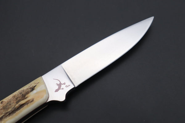 Hattori 傘 SAN-GECKO Limited Edition GECKO-19F Little Stag Custom Hunter (Stag Handle)