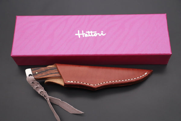 Hattori 傘 SAN-GECKO Limited Edition GECKO-20A Custom Little Woody Hunter (Mahogany Wood Handle)