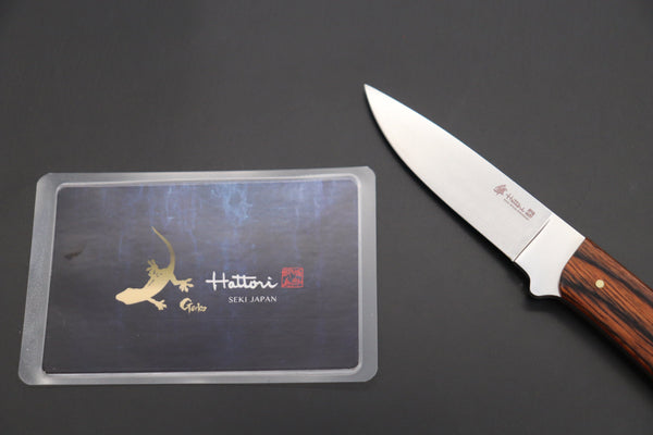Hattori 傘 SAN-GECKO Limited Edition GECKO-20B Custom Little Woody Hunter (Mahogany Wood Handle)