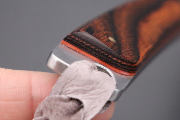 Hattori 傘 SAN-GECKO Limited Edition GECKO-20B Custom Little Woody Hunter (Mahogany Wood Handle)