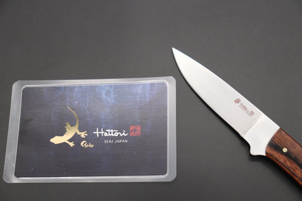 Hattori 傘 SAN-GECKO Limited Edition GECKO-20C Custom Little Woody Hunter (Mahogany Wood Handle)