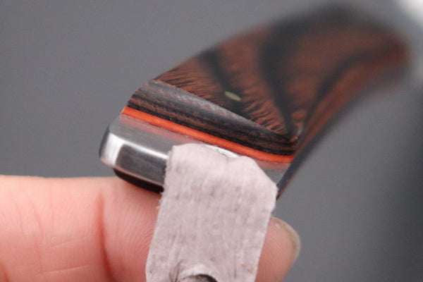 Hattori 傘 SAN-GECKO Limited Edition GECKO-20D Custom Little Woody Hunter (Mahogany Wood Handle)