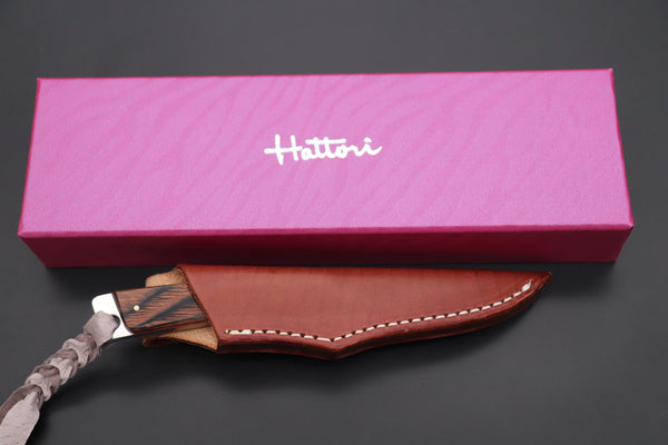 Hattori 傘 SAN-GECKO Limited Edition GECKO-20D Custom Little Woody Hunter (Mahogany Wood Handle)