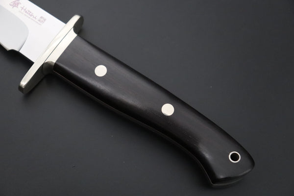 Hattori 傘 SAN-GECKO Limited Edition GECKO-24 Premium Big Fighter (African Ebonywood Handle) - japaneseknifedirect.mom