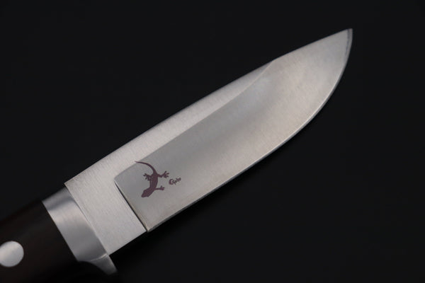 Hattori 傘 SAN-GECKO Limited Edition GECKO-25 Master Hunter (Red Sandalwood Handle) - japaneseknifedirect.mom