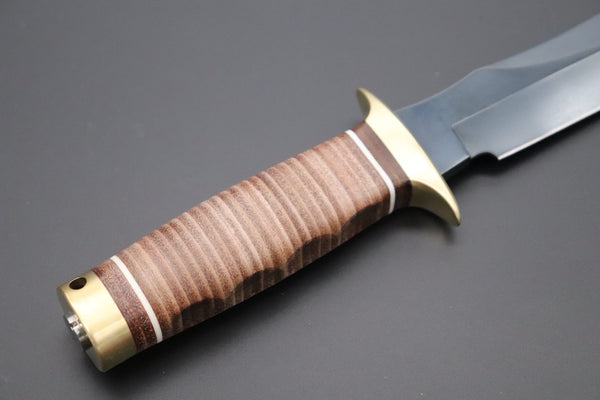 Hattori 傘 SAN-GECKO Limited Edition GECKO-26 "Vietnam War 50th Anniversary" S.O.G. Bowie Knife - japaneseknifedirect.mom