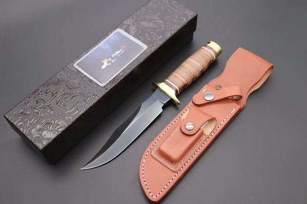 Hattori 傘 SAN-GECKO Limited Edition GECKO-26 "Vietnam War 50th Anniversary" S.O.G. Bowie Knife - japaneseknifedirect.mom