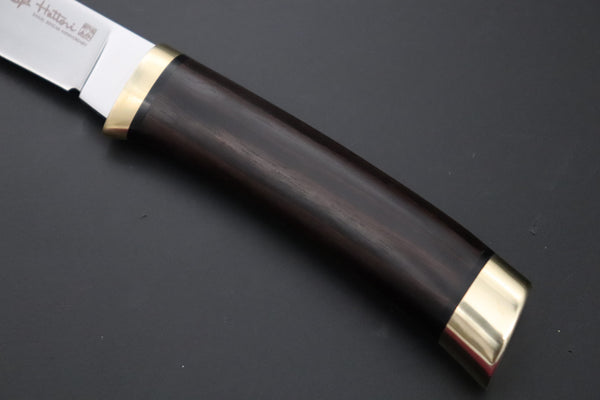 Hattori 傘 SAN-GECKO Limited Edition GECKO-34 Classic Utility (Ebonywood Handle) - japaneseknifedirect.mom