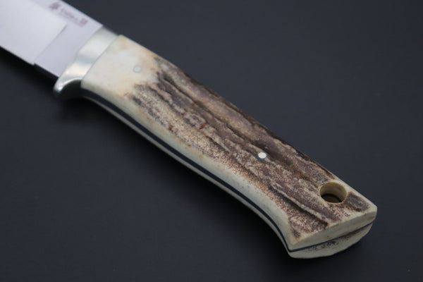 Hattori 傘 SAN-GECKO Limited Edition SAN-132 Master Wild Hunter (Stag Handle) - japaneseknifedirect.mom