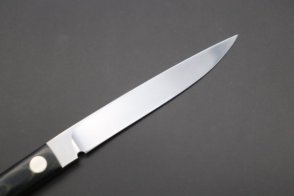 Hattori 傘 SAN Limited Edition SAN-101 Little Fisherman's Utility “Custom Black Micarta Handle”