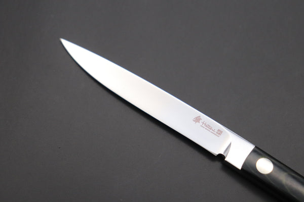 Hattori 傘 SAN Limited Edition SAN-101 Little Fisherman's Utility “Custom Black Micarta Handle”