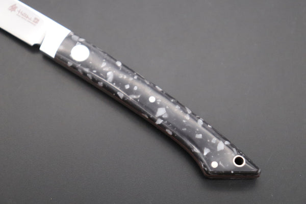 Hattori 傘 SAN Limited Edition SAN-102 Little Fisherman's Utility (Custom "SNOW IN THE DARK" Dupont Corian® Handle)
