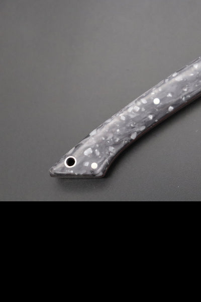 Hattori 傘 SAN Limited Edition SAN-102 Little Fisherman's Utility (Custom "SNOW IN THE DARK" Dupont Corian® Handle)