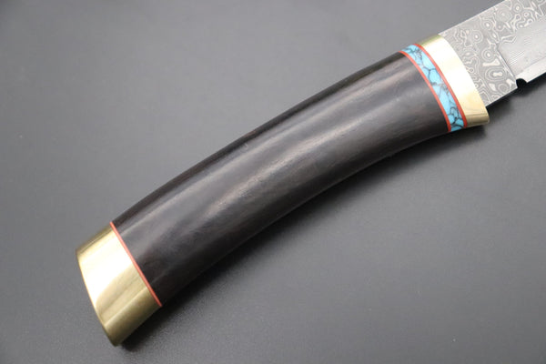 Hattori 傘 SAN Limited Edition SAN-103 "Cowry X Damascus Classic Tanto"