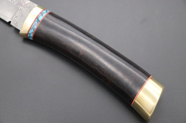 Hattori 傘 SAN Limited Edition SAN-103 "Cowry X Damascus Classic Tanto"