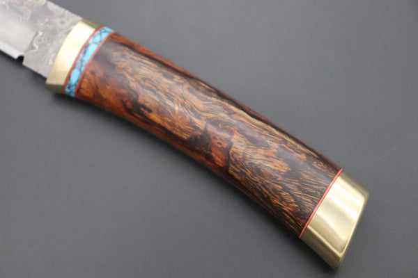 Hattori 傘 SAN Limited Edition SAN-104 "Cowry X Damascus Classic Tanto"