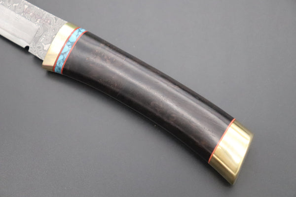 Hattori 傘 SAN Limited Edition SAN-105 "Cowry X Damascus Classic Tanto"