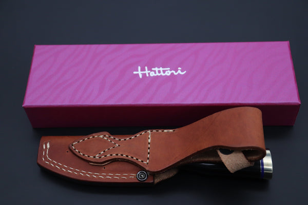 Hattori 傘 SAN Limited Edition SAN-108 "COOL" Cowry X Damascus Precision Master Utility