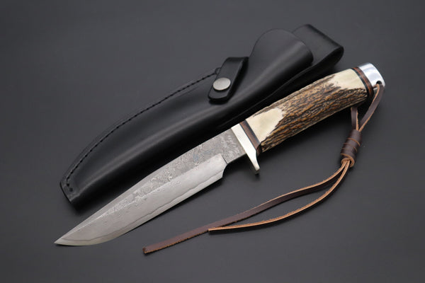 Hattori 傘 SAN Limited Edition SAN-113 Cowry-X Damascus "Final Road Hunter” (Extra Large = Extra Limited)