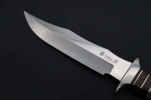 Hattori 傘 SAN Limited Edition SAN-126 S.O.G. Bowie Knife, “Hattori WILD Edition” - japaneseknifedirect.mom
