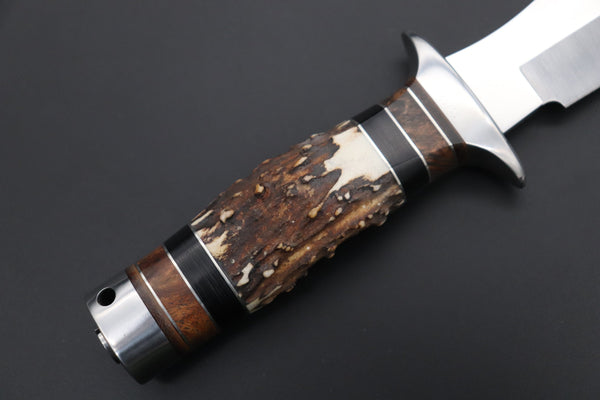 Hattori 傘 SAN Limited Edition SAN-126 S.O.G. Bowie Knife, “Hattori WILD Edition” - japaneseknifedirect.mom