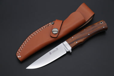 Hattori 傘 SAN Limited Edition SAN-128 Urbane Hunters (Desert Ironwood Handle) - japaneseknifedirect.mom