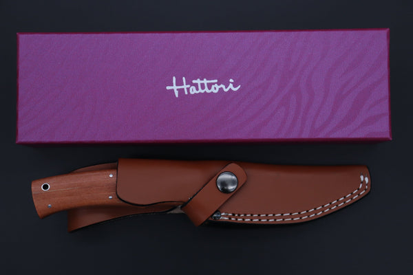 Hattori 傘 SAN Limited Edition SAN-129 Urbane Hunters (Stabilized Maplewood Handle) - japaneseknifedirect.mom