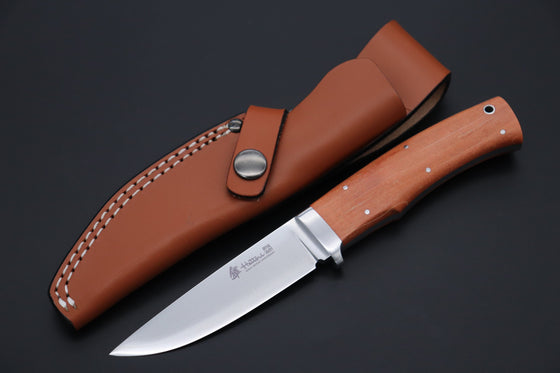 Hattori 傘 SAN Limited Edition SAN-129 Urbane Hunters (Stabilized Maplewood Handle) - japaneseknifedirect.mom