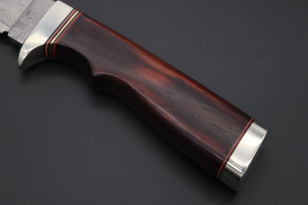 Hattori 傘 SAN Limited Edition SAN-135 Cowry-X Damascus Mighty Hunter (2025 Edition) - japaneseknifedirect.mom