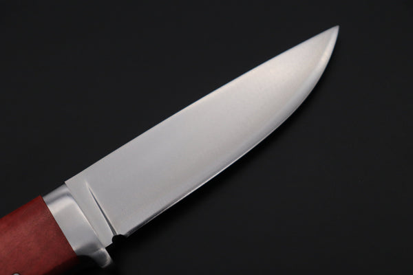 Hattori 傘 SAN Limited Edition SAN-142 Urbane Hunters (Pink Ivory Natural Wood Handle) - japaneseknifedirect.mom