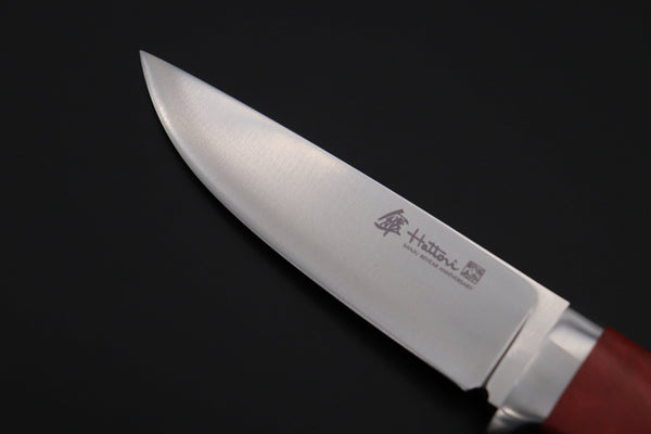 Hattori 傘 SAN Limited Edition SAN-142 Urbane Hunters (Pink Ivory Natural Wood Handle) - japaneseknifedirect.mom