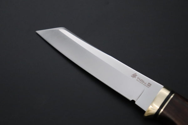 Hattori 傘 SAN Limited Edition SAN-149 "Universe Edition" Custom Classic Tanto (Custom Cocobolo Wood Handle) - japaneseknifedirect.mom