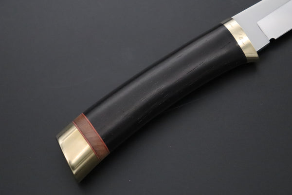 Hattori 傘 SAN Limited Edition SAN-150 "Hattori Natures Edition" Custom Classic Tanto (Custom Combination Wood Handle) - japaneseknifedirect.mom